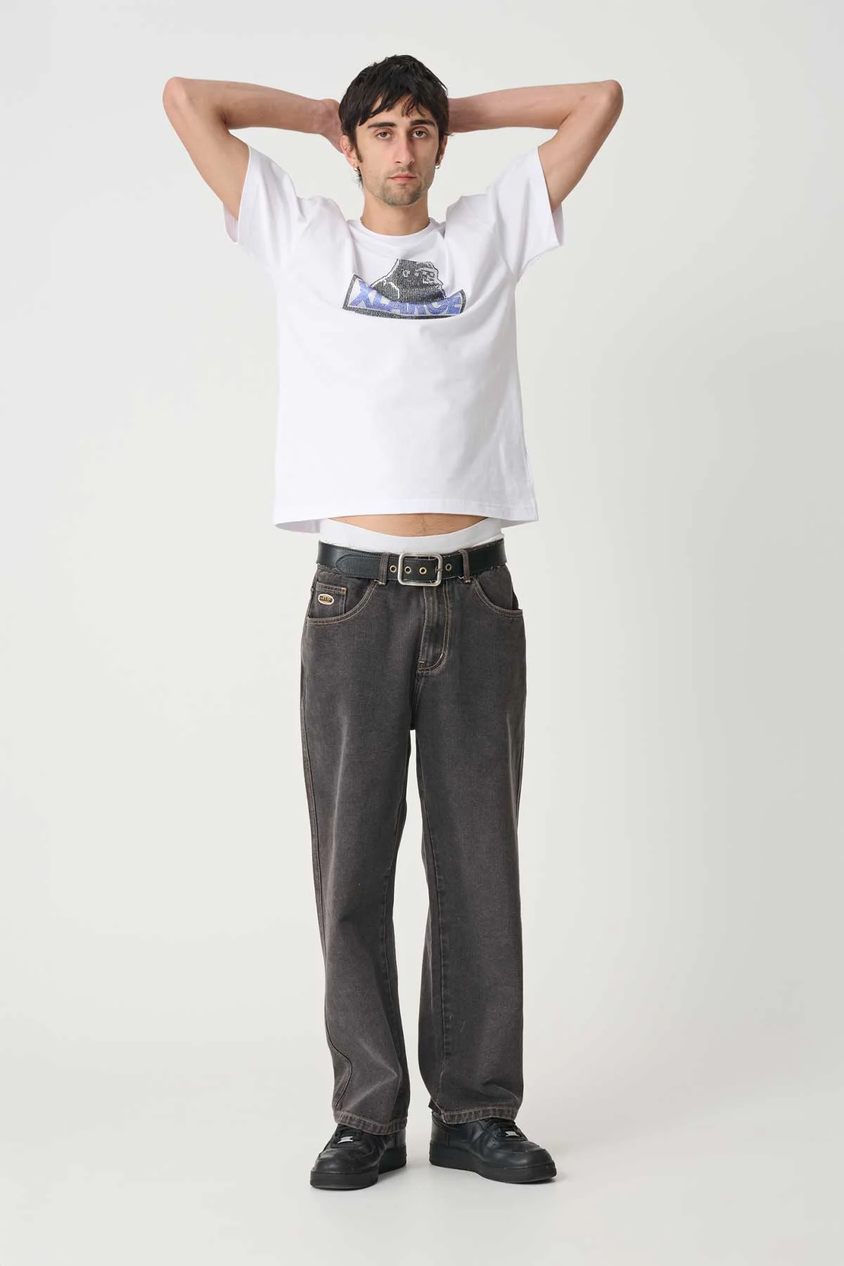 Bull Denim 91 Pant - Washed Black - Image 5