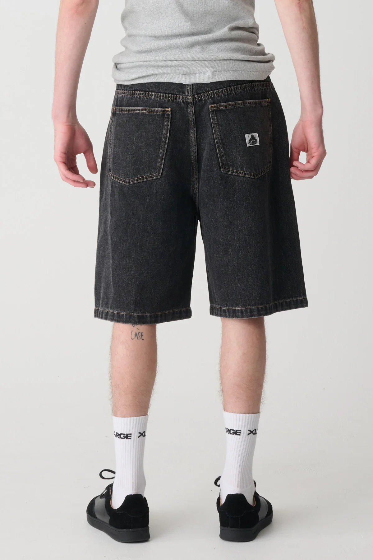 BULL DENIM 91 SHORT - WASHED BLACK - Image 3
